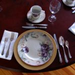 Purple Roses Place Setting